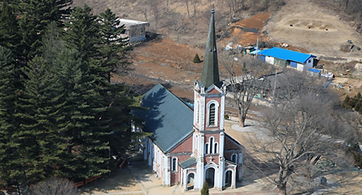 원주 용소막 성당